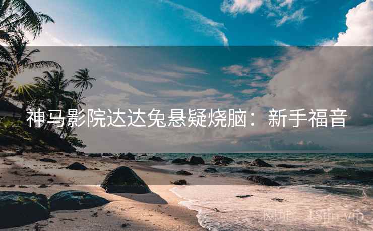 神马影院达达兔悬疑烧脑：新手福音