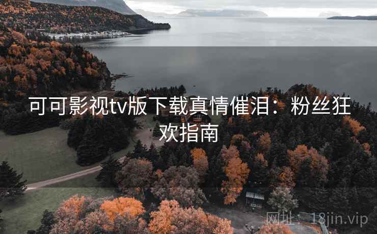 可可影视tv版下载真情催泪：粉丝狂欢指南